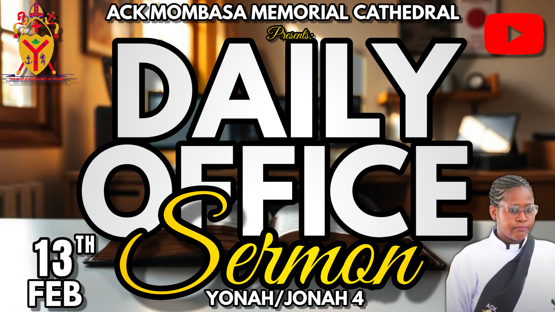 OFFICE SERMON: THE GRUMBLING PROPHET